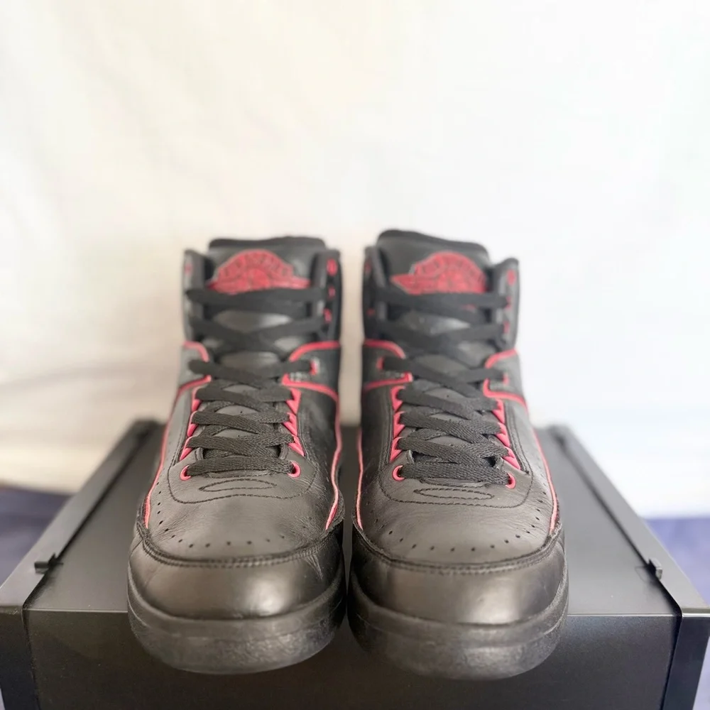 AUTHENTIC Jordan 2 Retro Alternate 87 size 9.5 834274-001 2016 PRE-OWNED - Picture 7 of 8